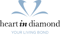 Heart in Diamond: Your Living Bond